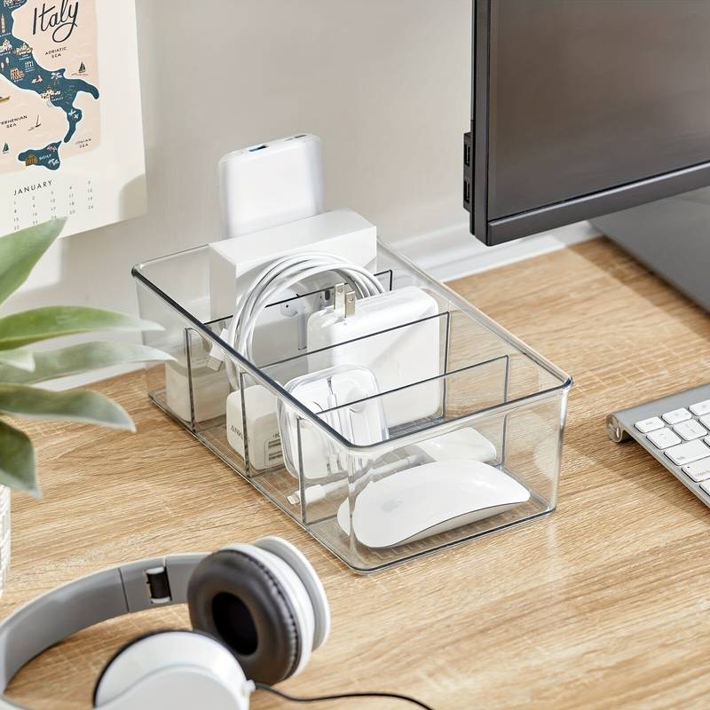 XIVADA Koelkast Organizer Caro - Met dividers - PET - Set van 4