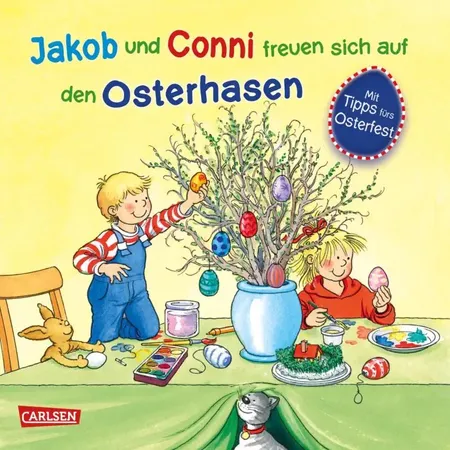 Carlsen Verlag Jakob und Conni freuen sich auf den Osterhasen
