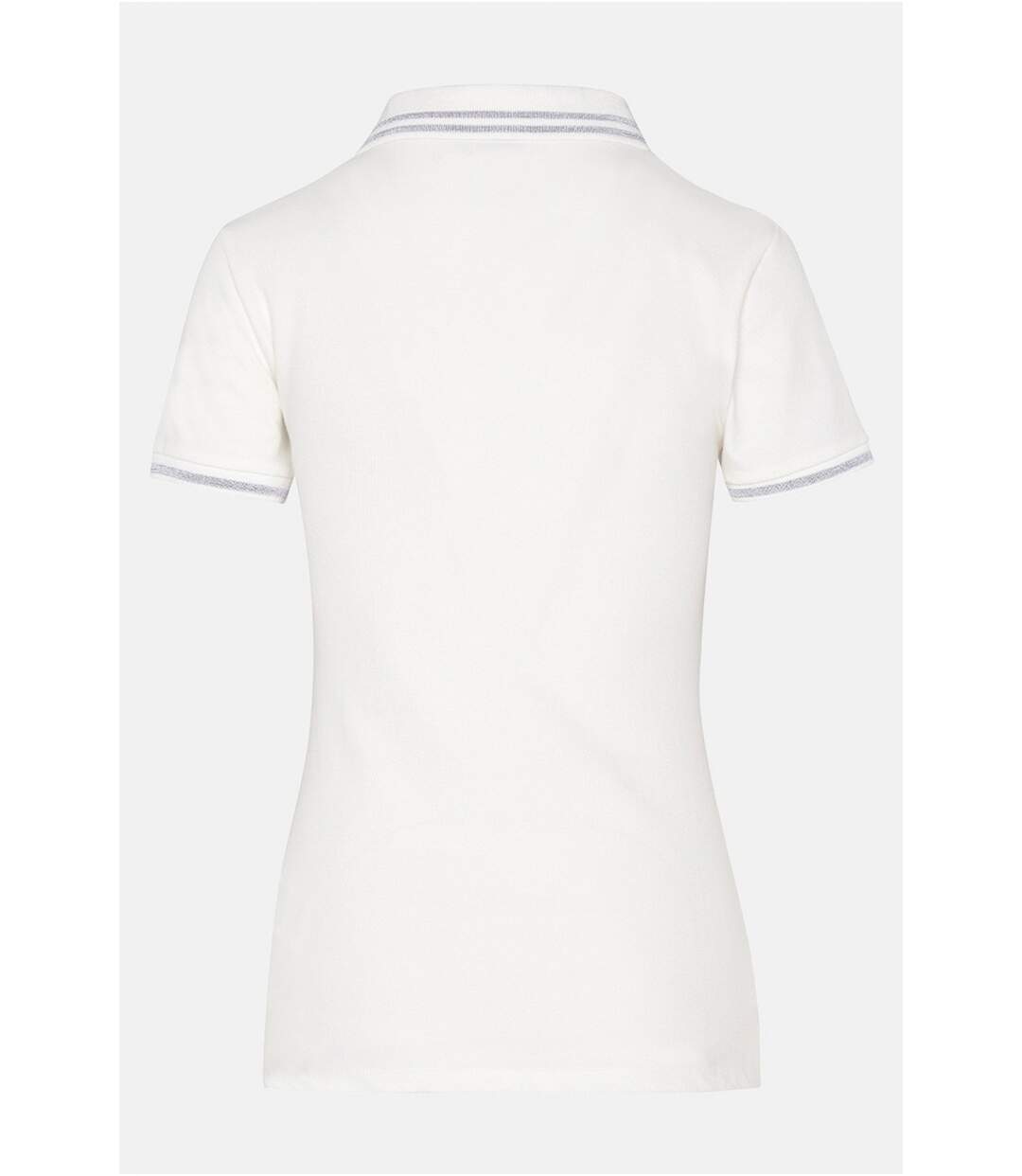 Polo stretch à liseret  -  Kaporal - Femme