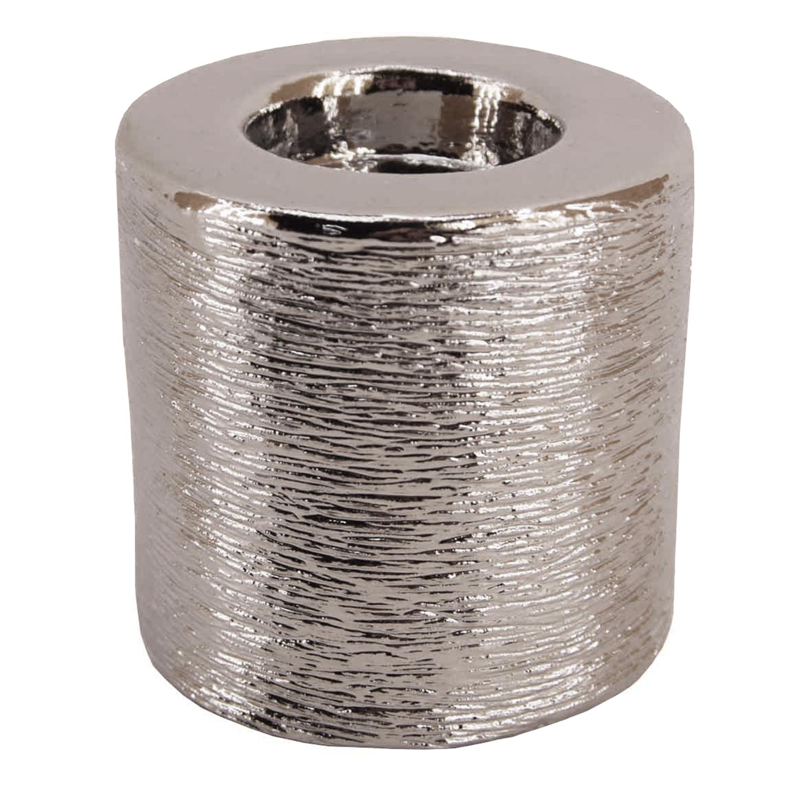 Teelichthalter - silber - 7,5 cm