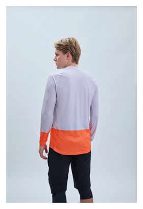 Maillot Manches Longues Poc MTB Pure Orange/Gris