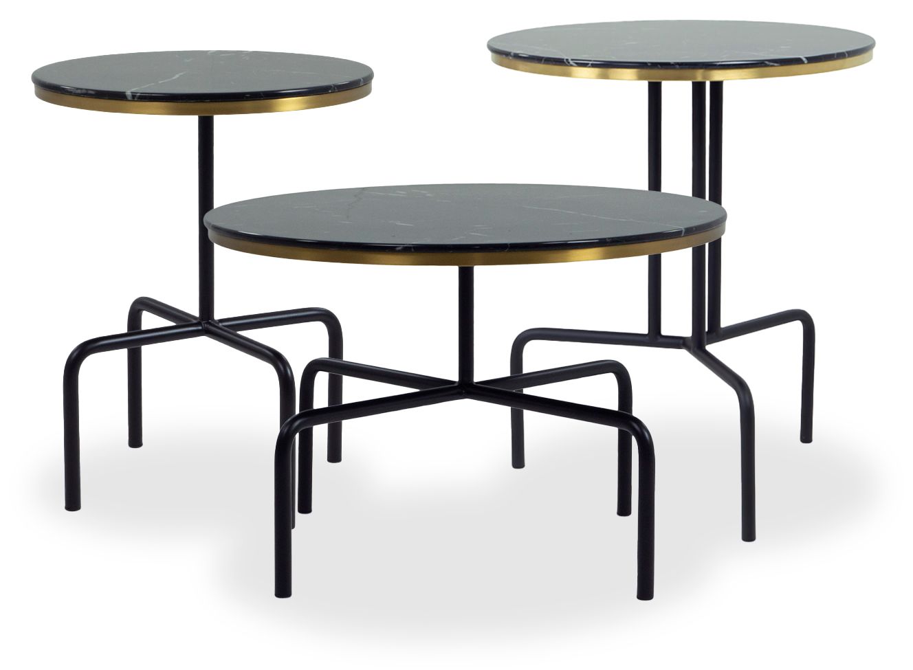Salontafelset Vieve ⌀60  x H40 cm