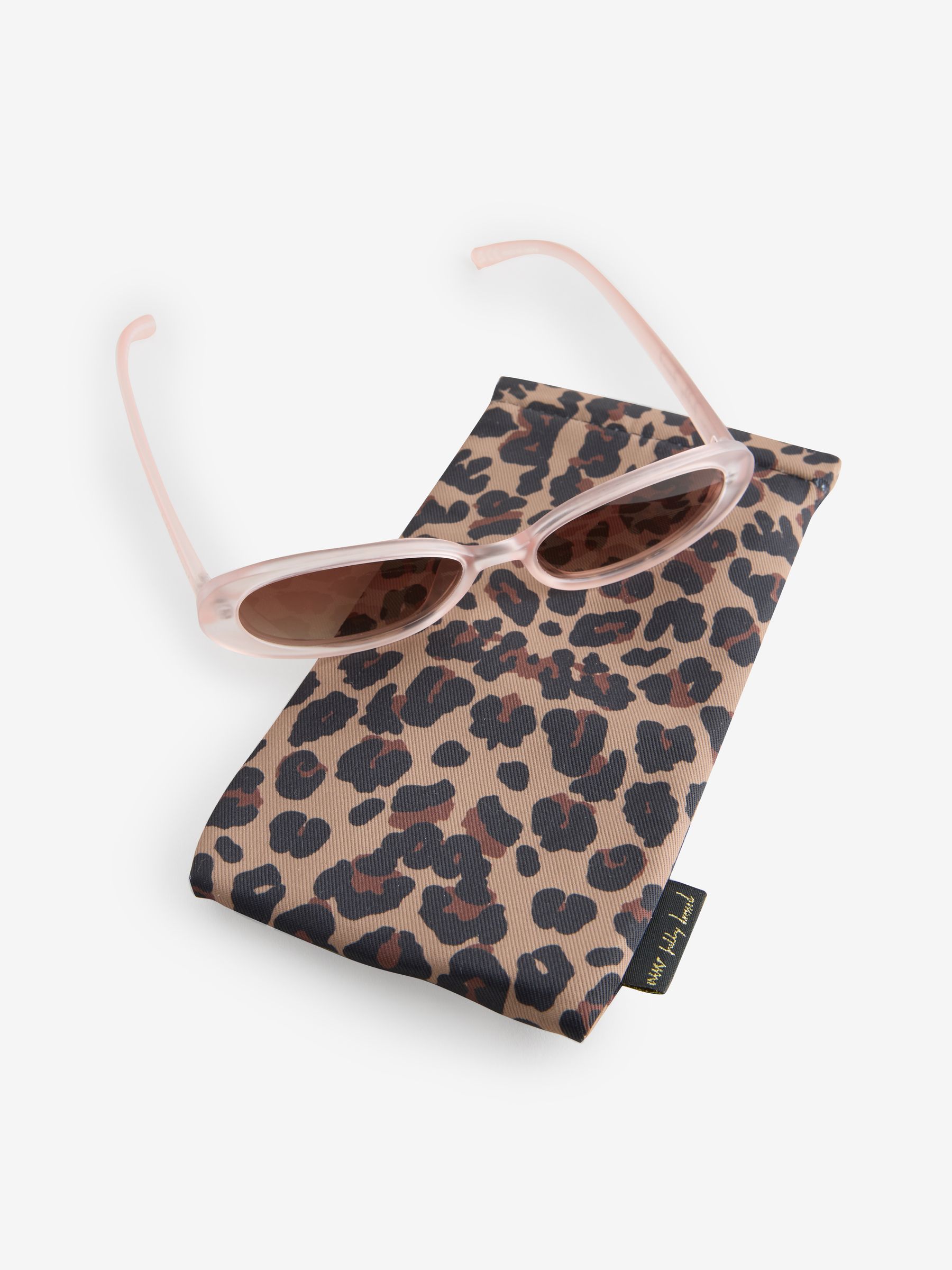 Never Fully Dressed Narrow Oval Sunglasses