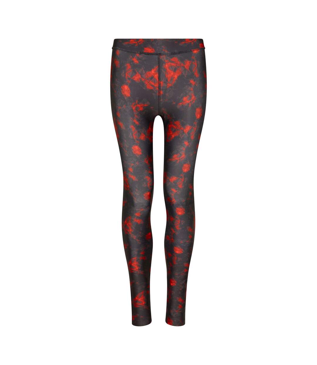 Legging imprimé femme - JC077 - noir et rouge