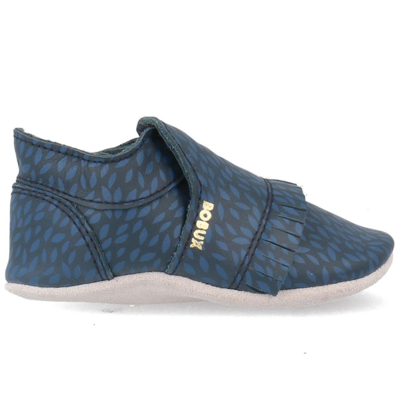 Bobux Bobux Chaussons Navy Leaf