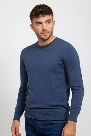 Suitable Oini Pullover O-Hals Donkerblauw SPE22305RI02ST-267 kopen
