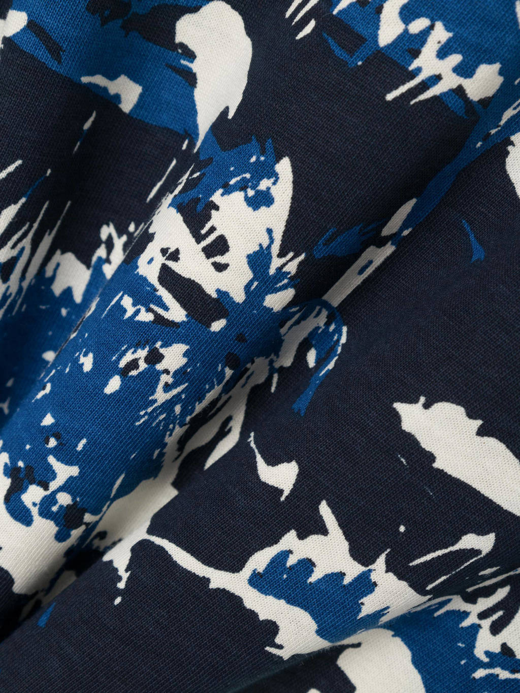 NAME IT T-shirt NKMZANULLE met all over print donkerblauw/blauw