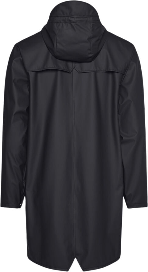 Rains Long Jacket Black