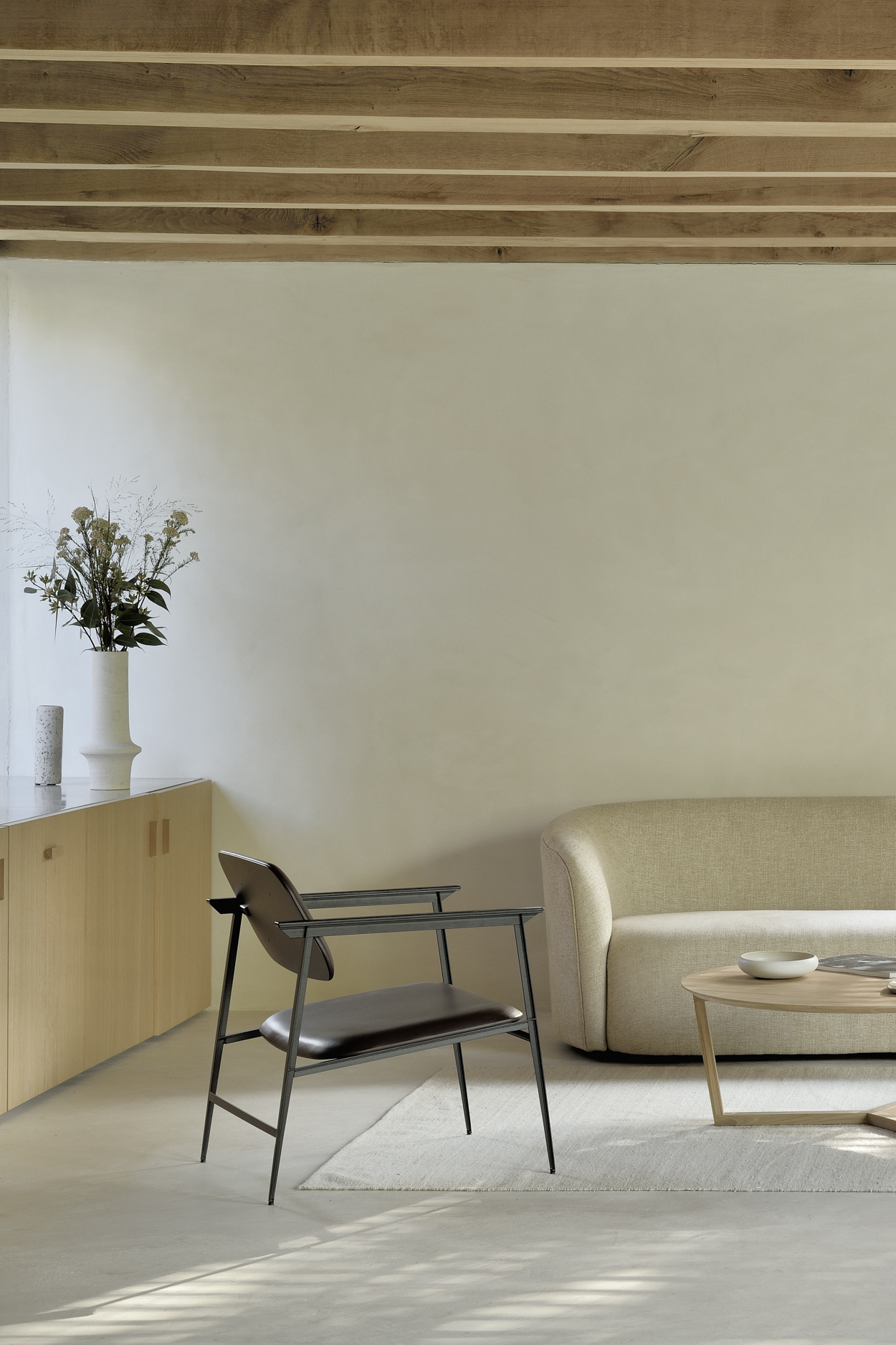 ELLIPSE SOFA - OATMEAL
