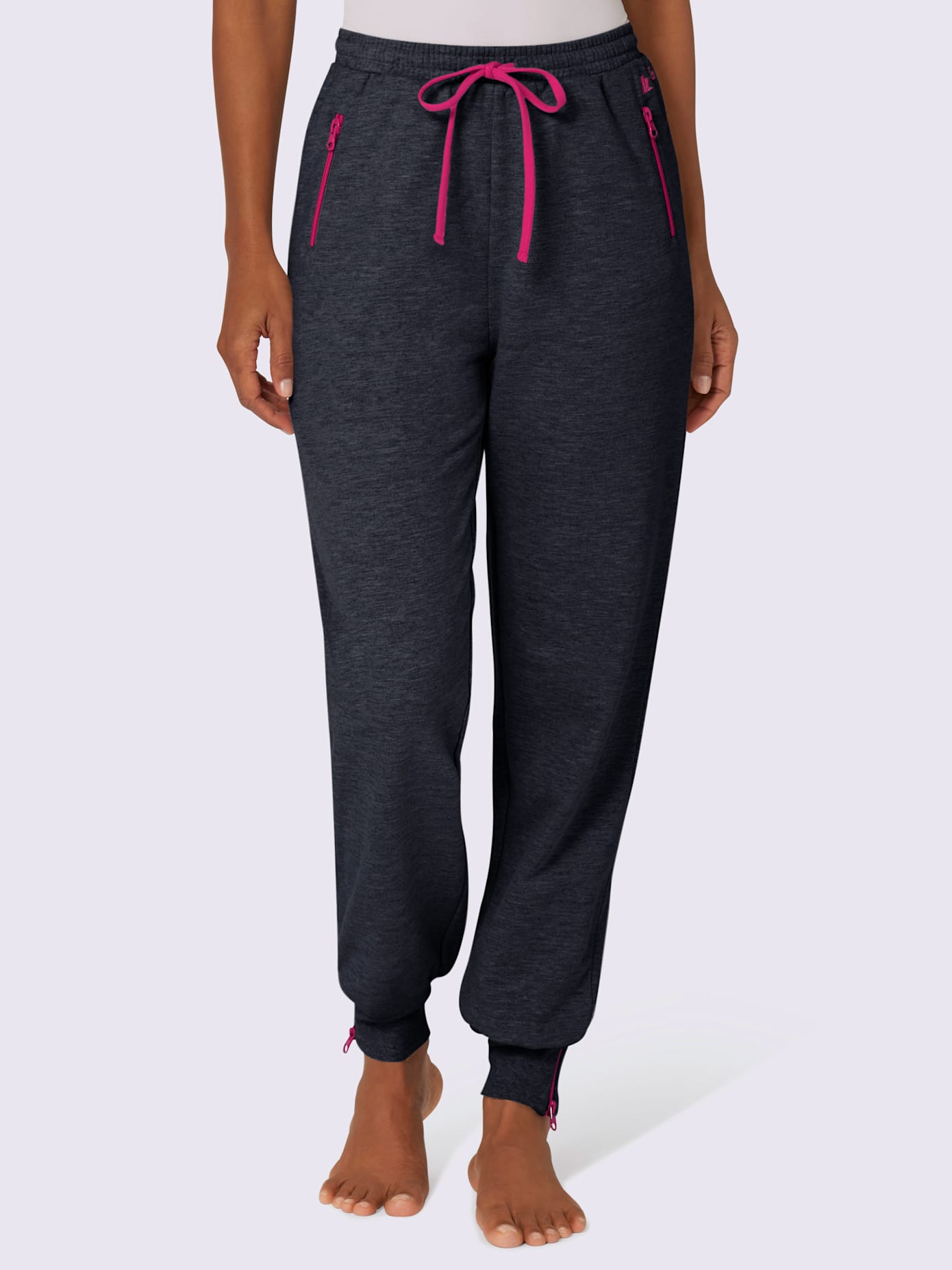 Pantelon de jogging glissières colorées