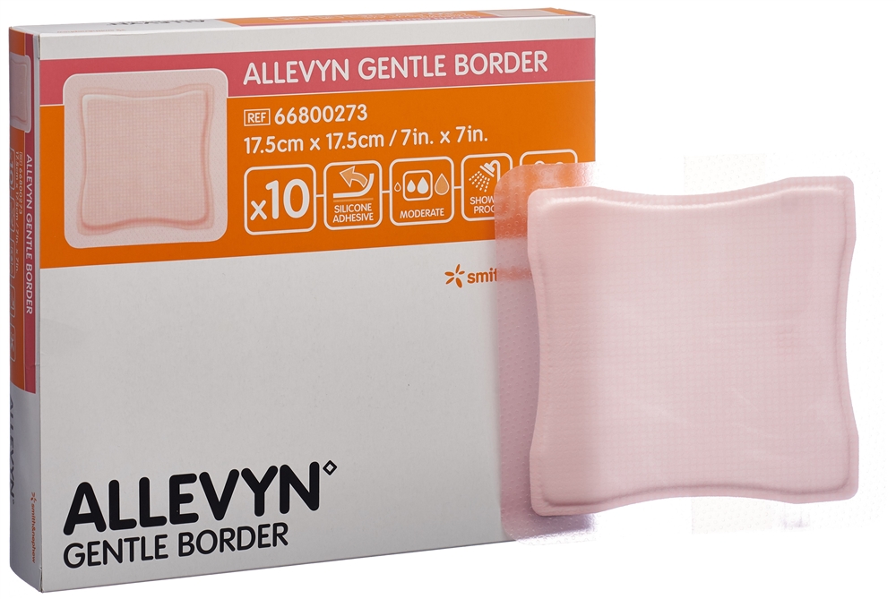 ALLEVYN Wundverband 17.5x17.5cm 10 Stk