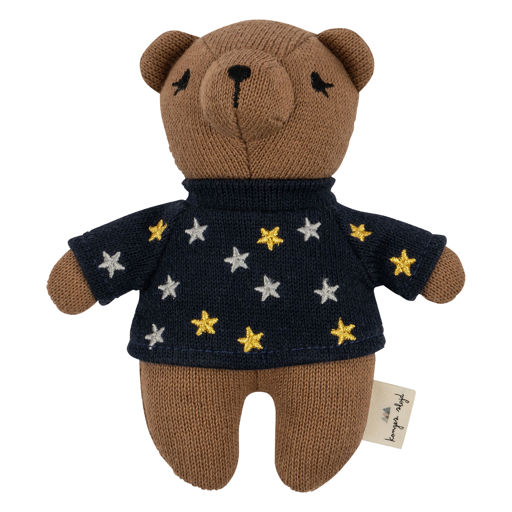 Peluche en coton bio| Marron