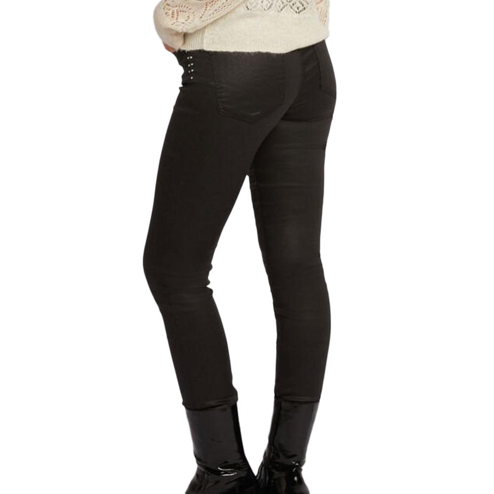 Morgan Pantalon Slim Noir Femme Morgan PFRASHI