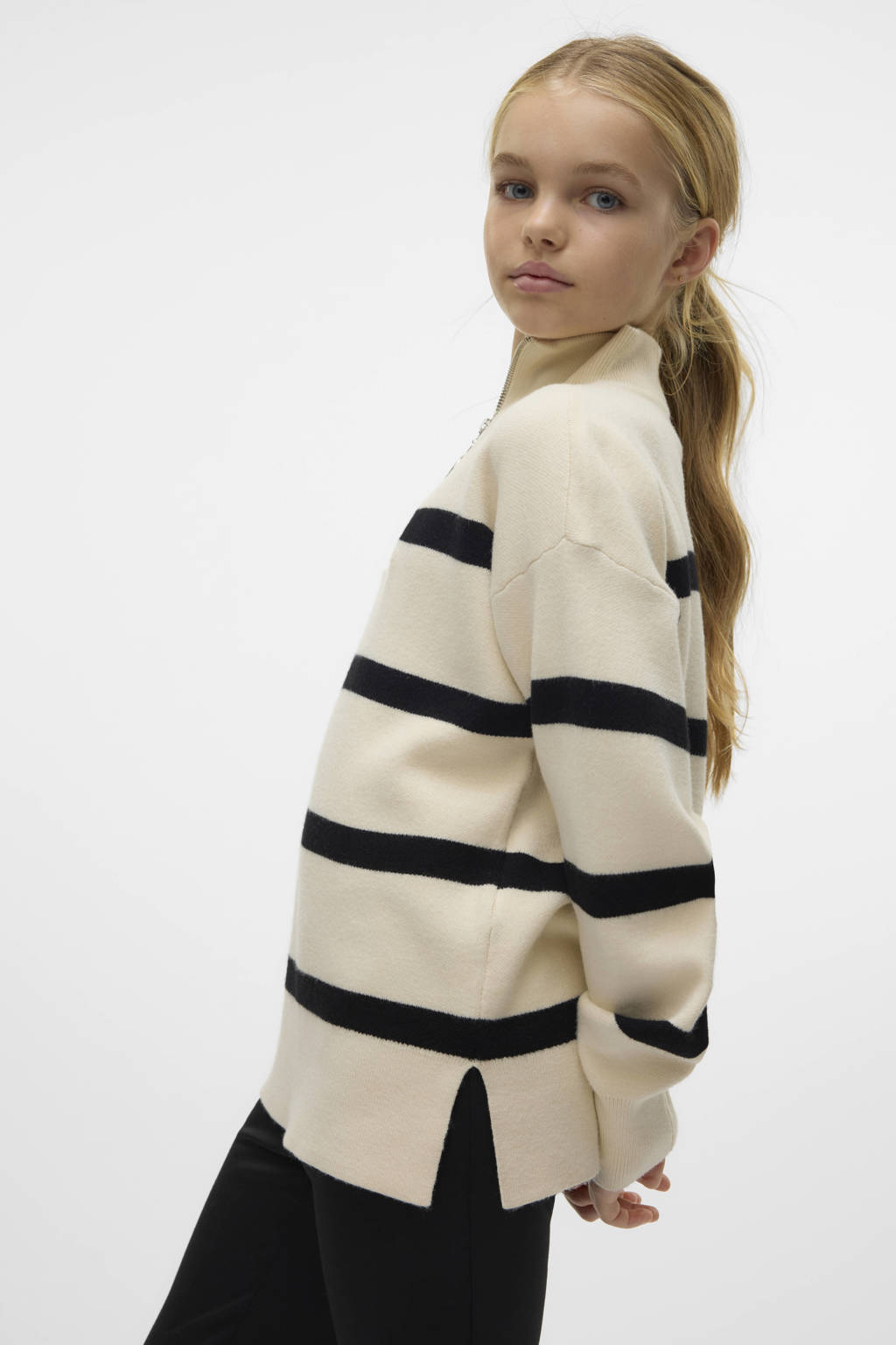 VERO MODA GIRL schipperstrui ecru