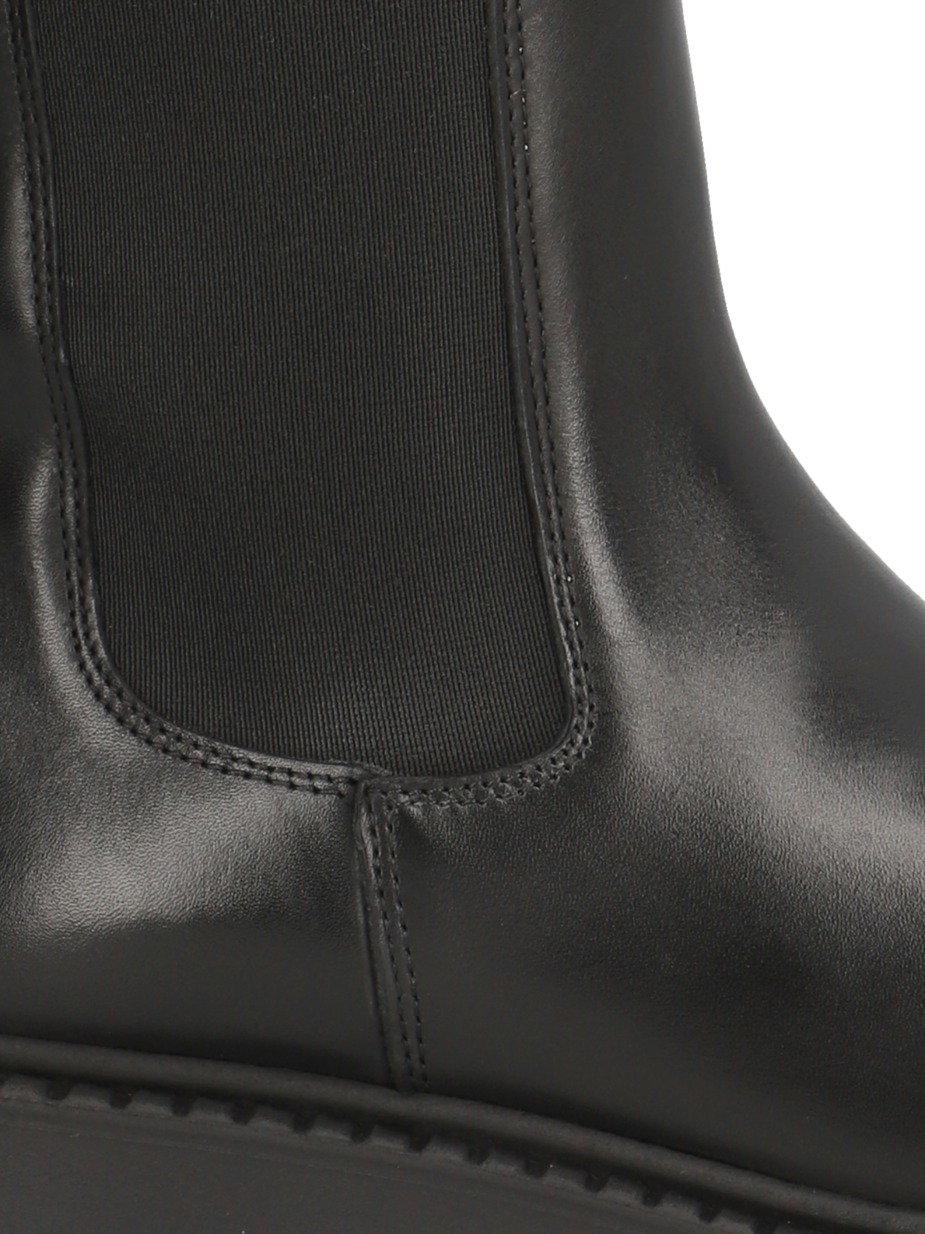 Glattleder Chelsea Boot