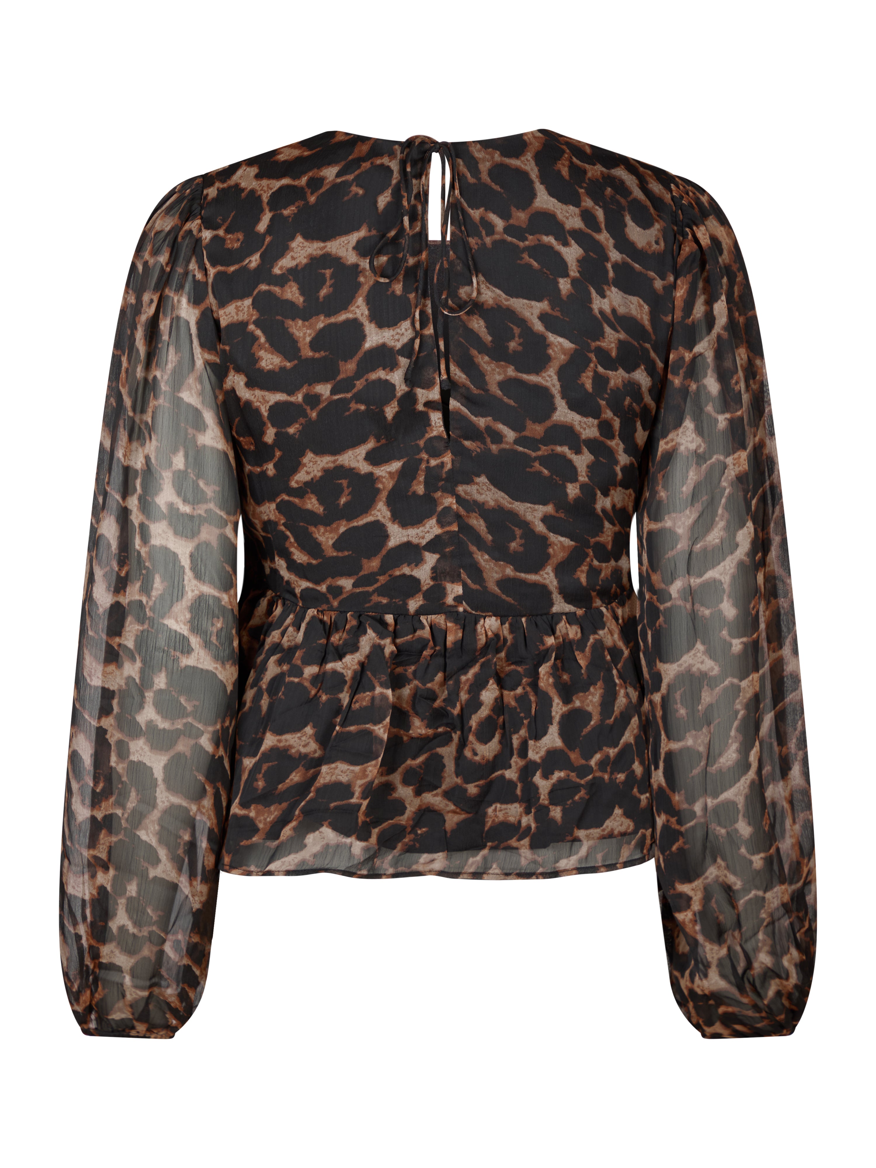 Neo Noir  Timmy Leo bluse - Leopard