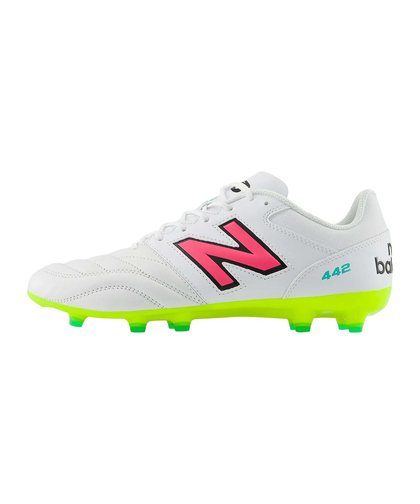 New Balance 442 Team V2 FG United in FuelCell Weiss FWH2