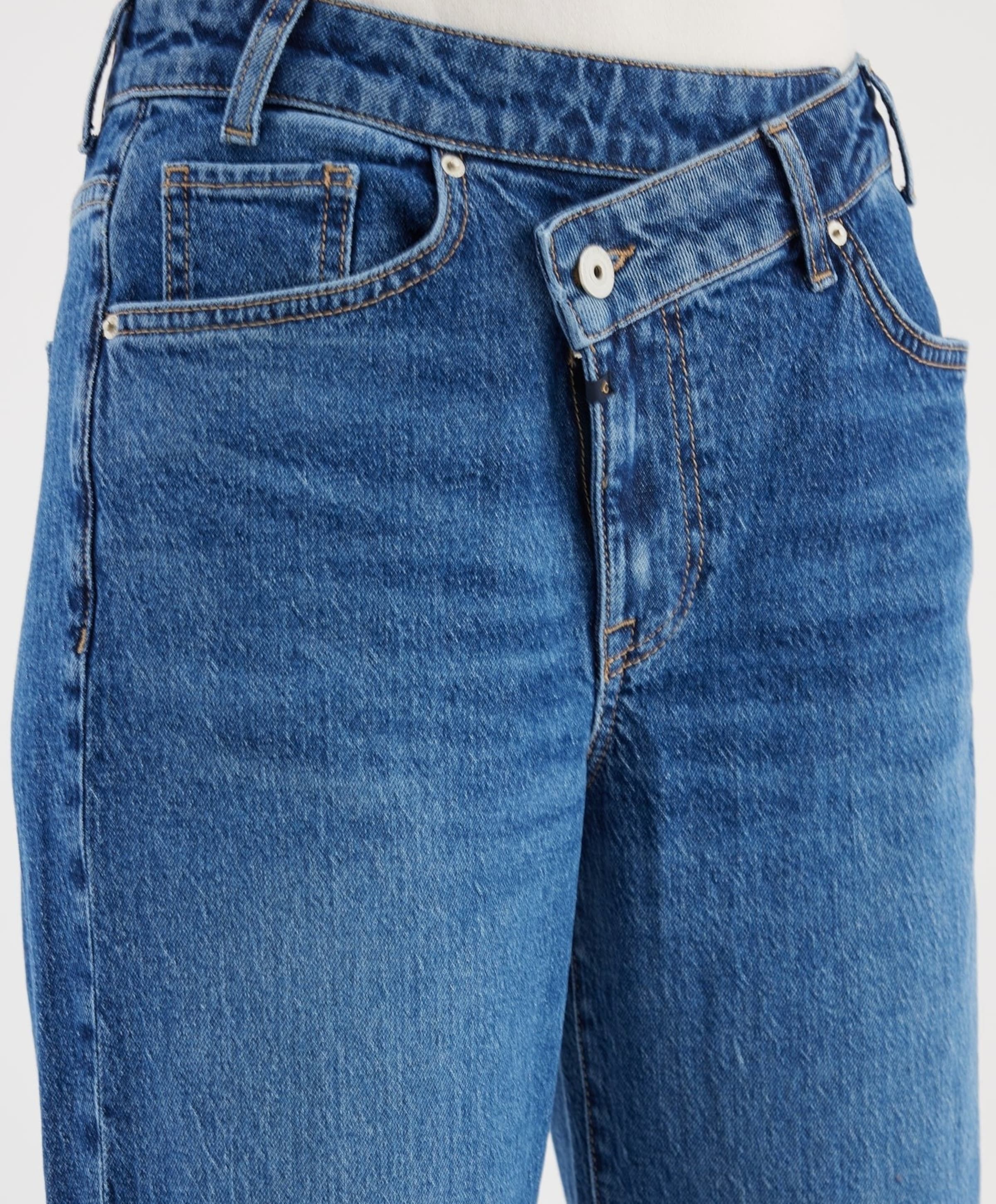 Cup of Joe Denim Relaxed straight dames jeans blauw