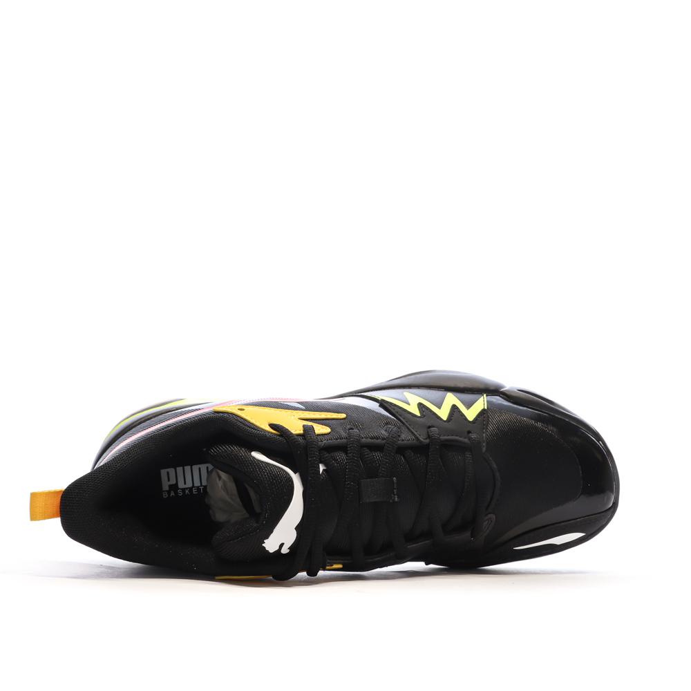 Puma Chaussures de baskets Noires/Vertes Homme Puma Genetics