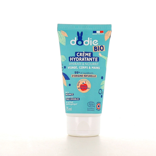 Dodie crème hydratante bébé bio - Visage, corps et mains
