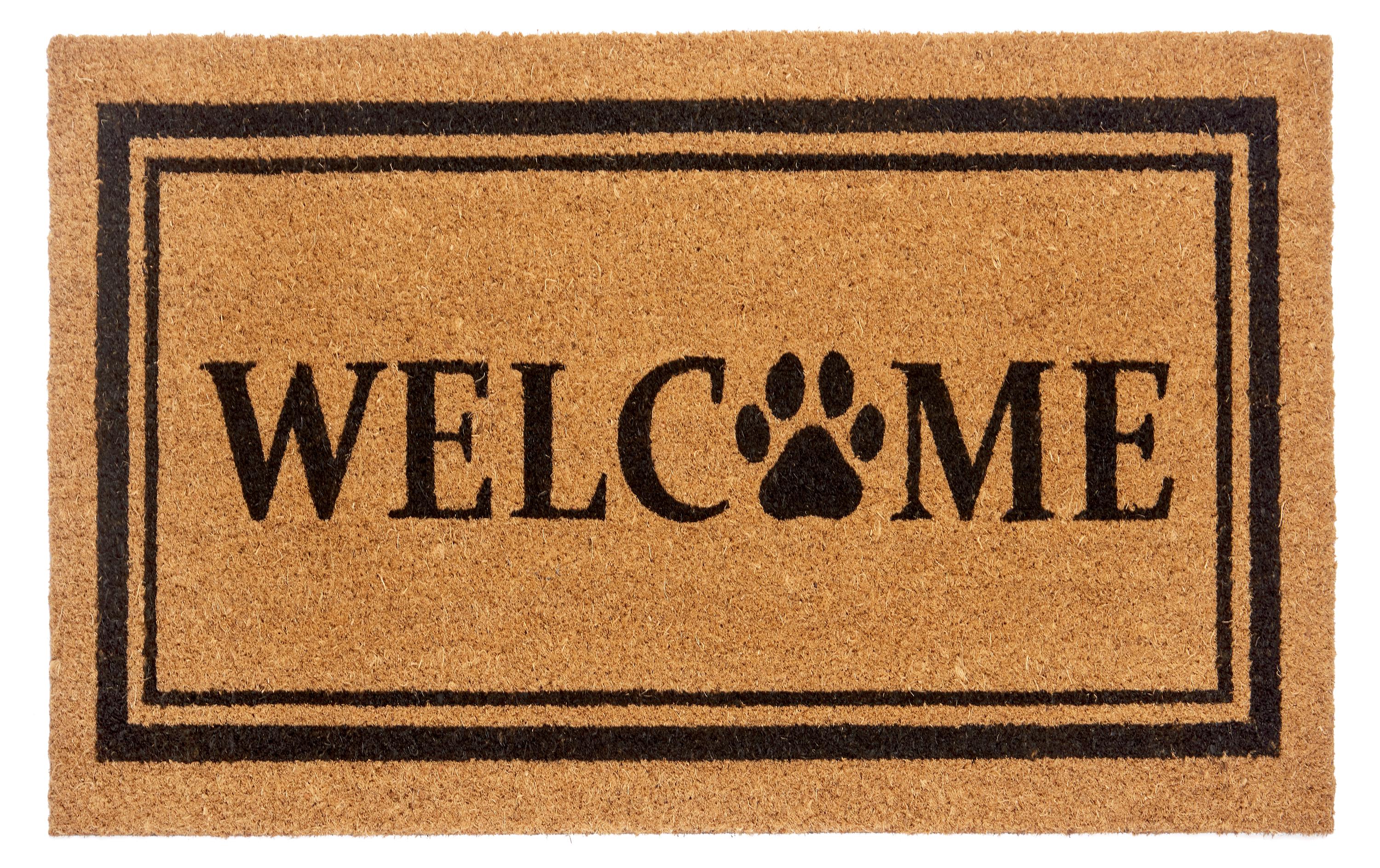 Fussmatte Welcome 45 cm x 75 cmTürmatte