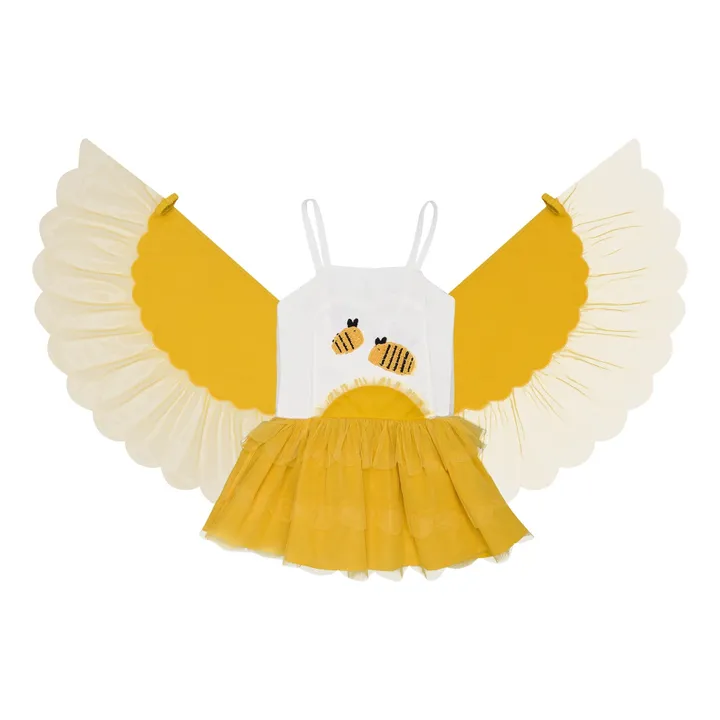 Stella McCartney Kids Robe Ailes | Jaune