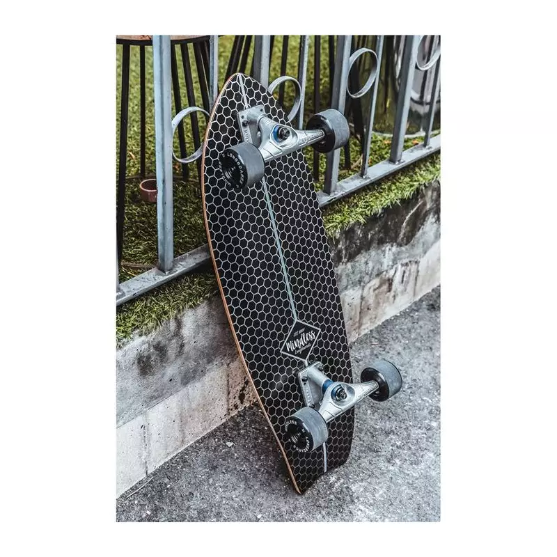 Surfskate MINDLESS Fish Tail Black 29.5 x 9.75