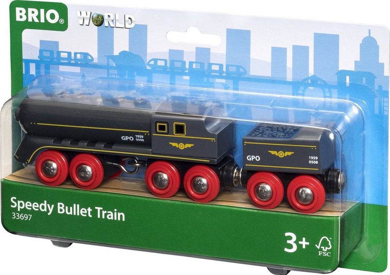 BRIO Zwarte hogesnelheidstrein - 33697