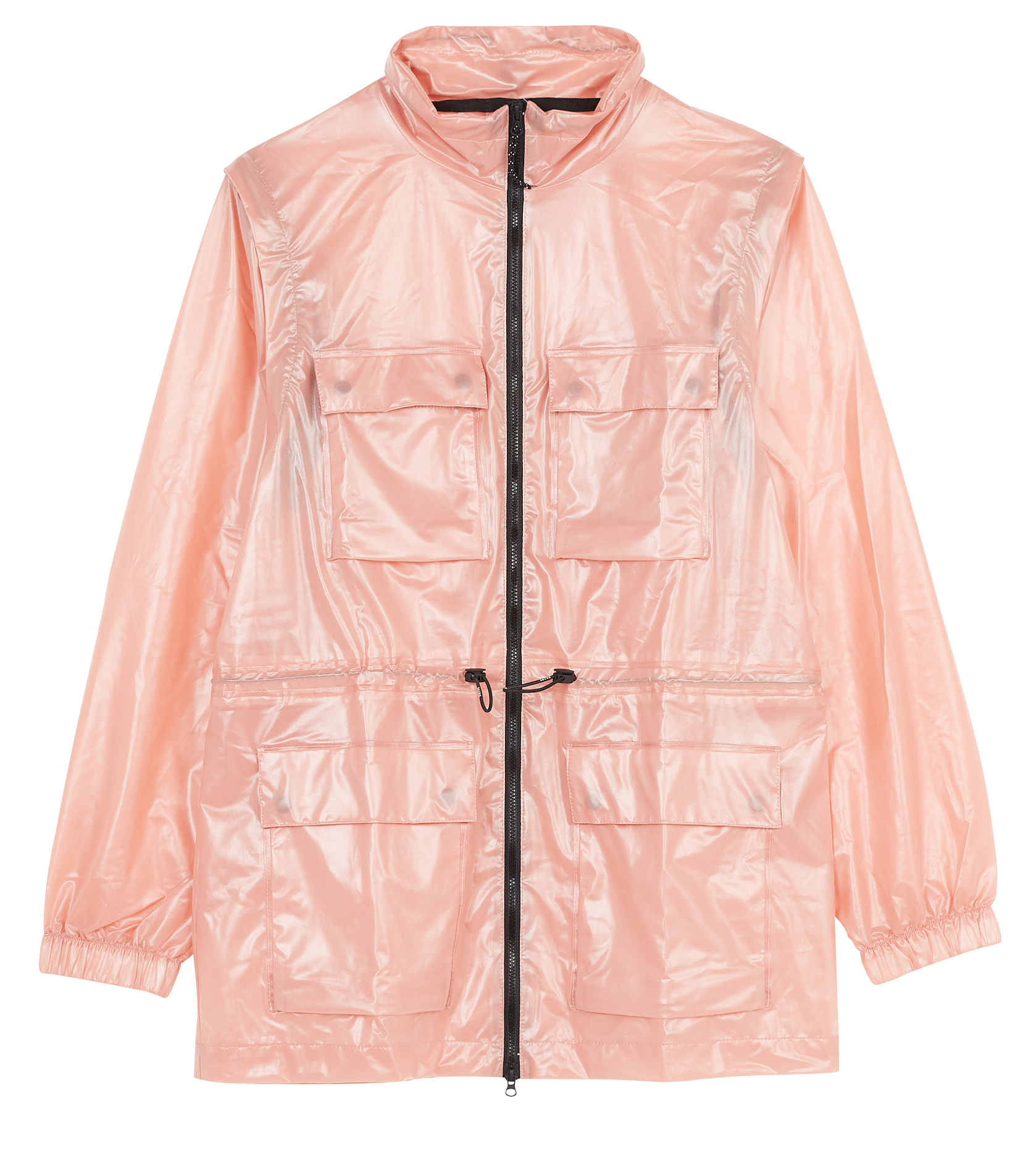 Ultralight - Parka col montant zippée | Rose