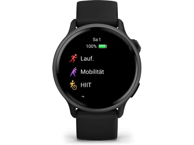 GARMIN GPS-Sportuhr Vivoactive 6 Schwarz Sportuhr