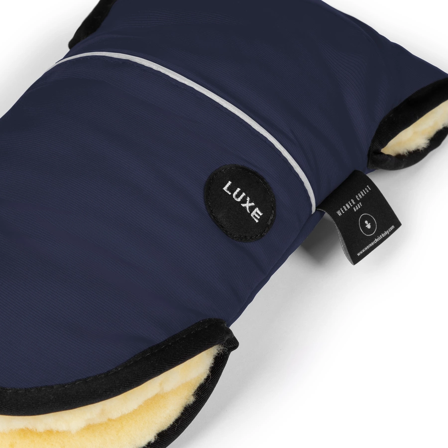 Werner Christ Baby Handwärmer GLOVY LUXE blau