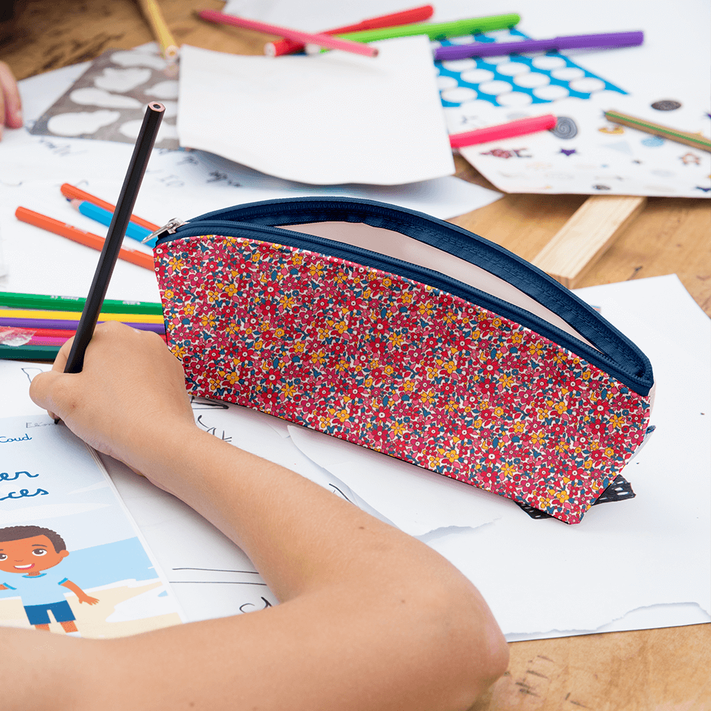 Trousse Scolaire Cocktail De Fleurs