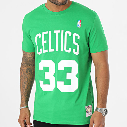 Tee Shirt Team Logo Boston Celtics Vert