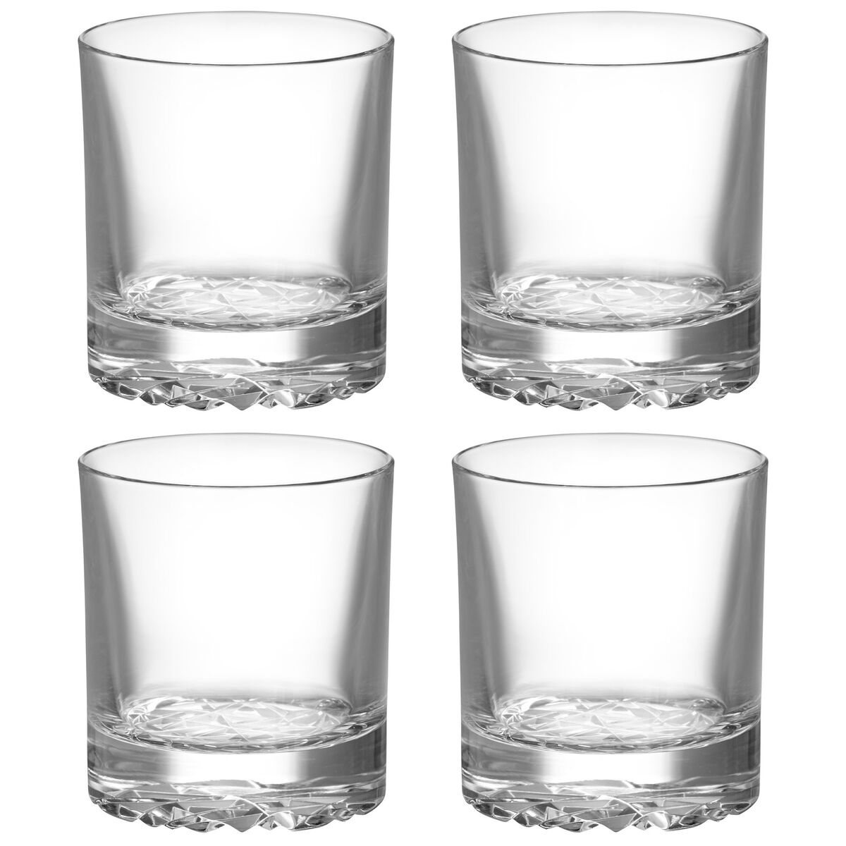 Carat Old Fashioned glass 21 cl, 4-pack