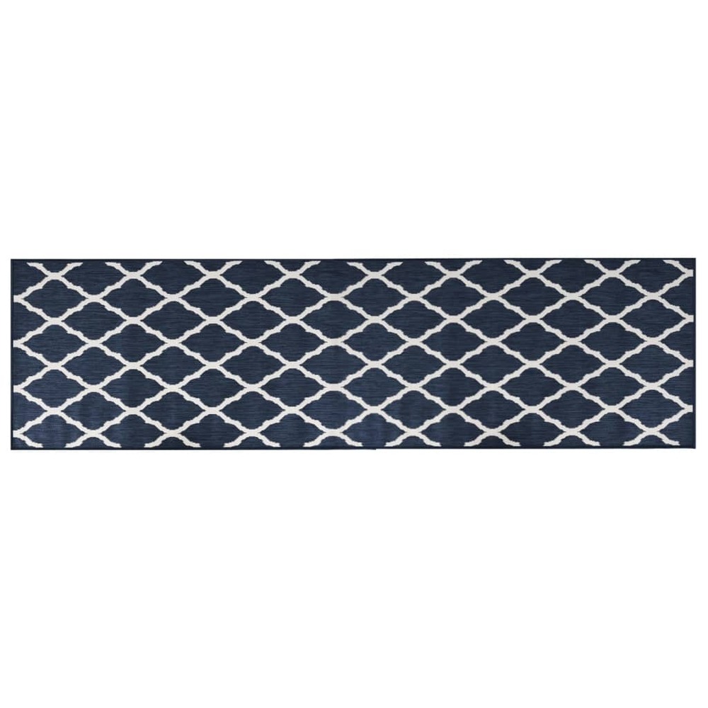 Tapis d'extérieur 80x250 cm design réversible