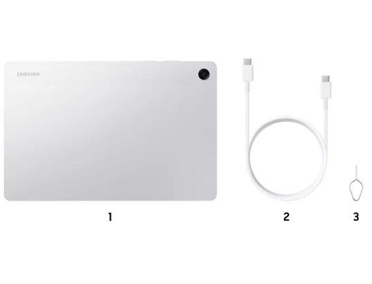 SAMSUNG - Tablette tactile Galaxy Tab A11+ 256 Go Wi-Fi argent-SM-X230NZSPEUB