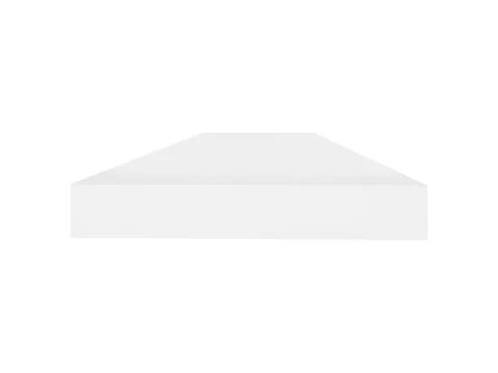 Étagères flottantes 4 pcs Chêne et blanc 80x23,5x3,8 MDF