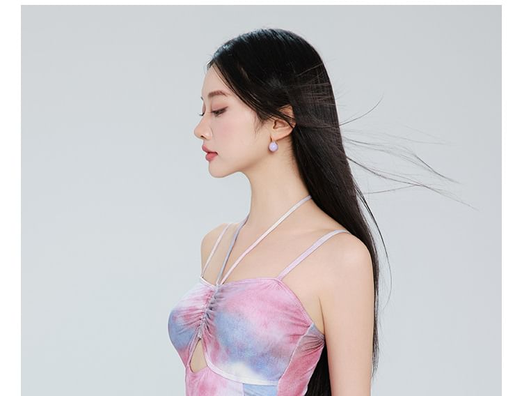 Tiaramond - Set: Tie Dye zwemjurk + top