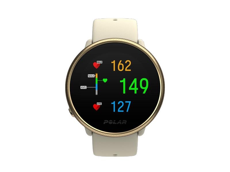 POLAR GPS-Sportuhr Ignite 2 S-L Beige/Gold GPS-Fitnessuhr