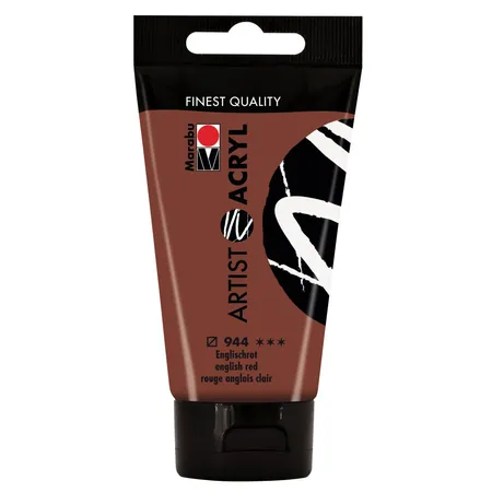 Marabu Artist Acryl, Englischrot 944, 75 ml