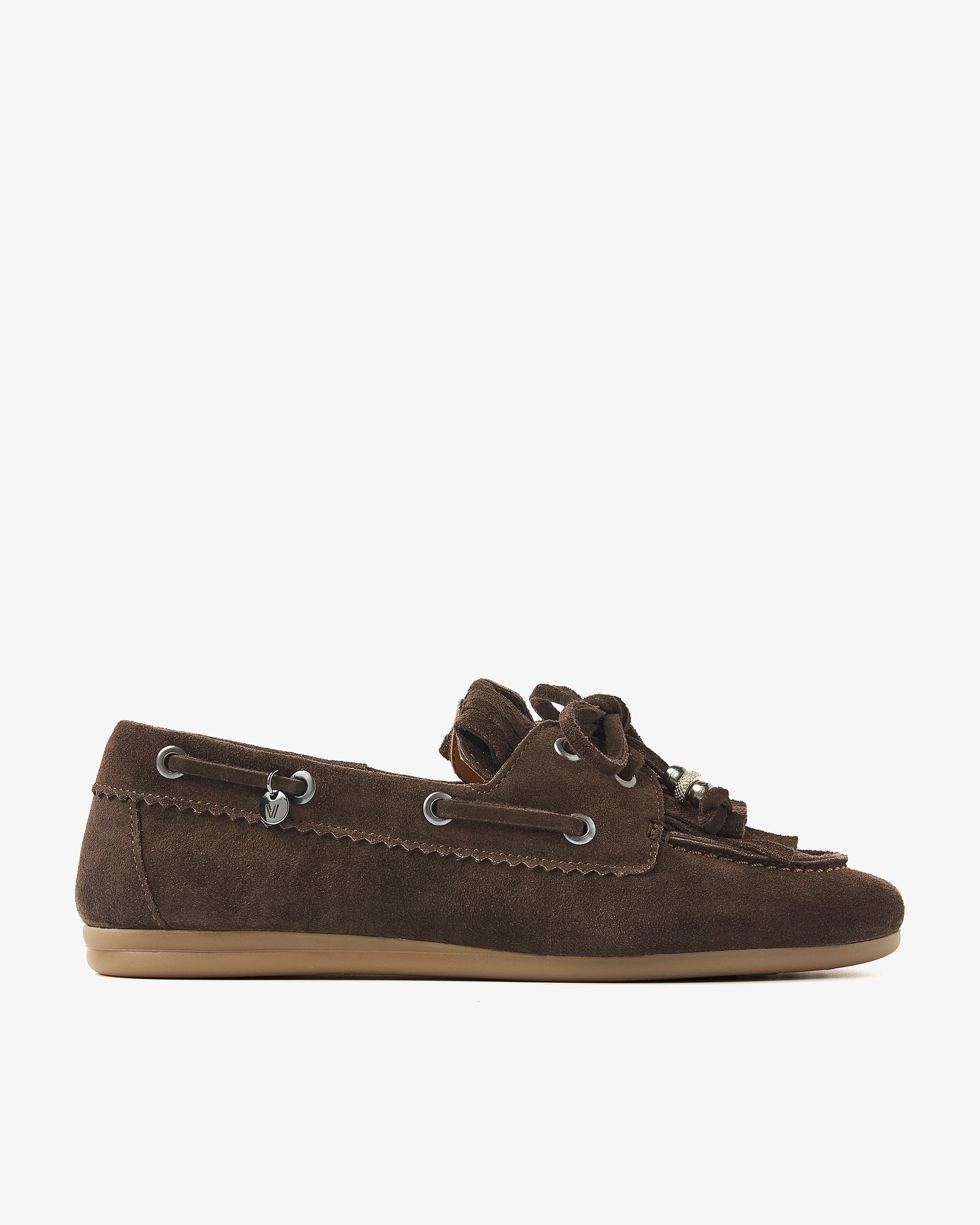 VIA VAI bruine dames loafers June Loua