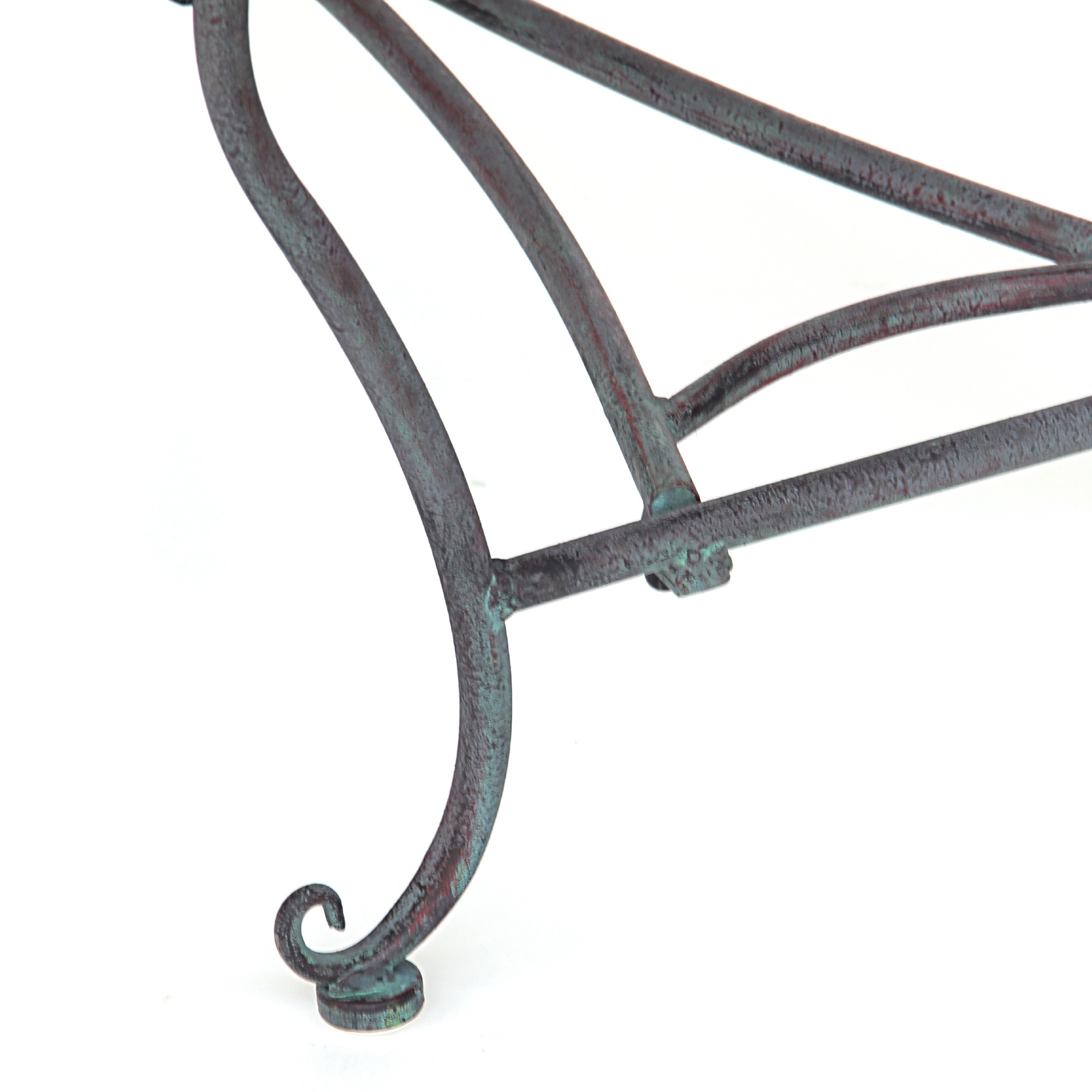Metallbank 'Yves', dunkelgrau, T 50 cm, B 115 cm, H 101 cm günstig bestellen