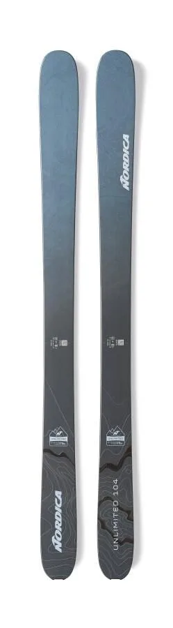 Nordica Unlimited 104 (Flat) Blå/grå