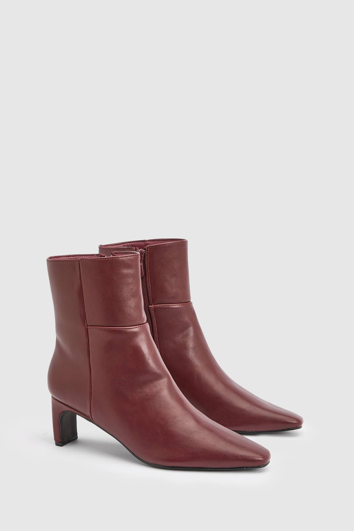 Wallis Bottines Tania À Talon Aiguille Moyen En Synthétiquecuir