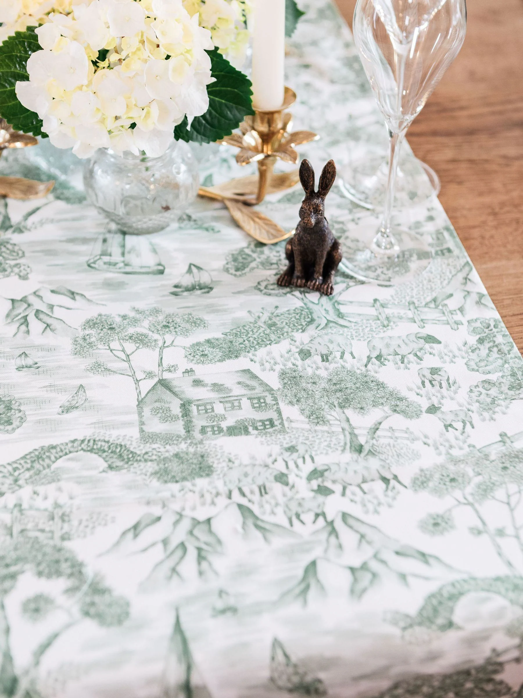 Avalon Home Lake District Toile Table Runner