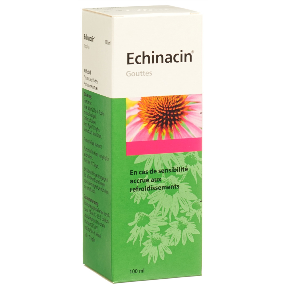 ECHINACIN Tropfen Fl 100 ml<br>100 ml, Flasche, Lösung zum Einnehmen