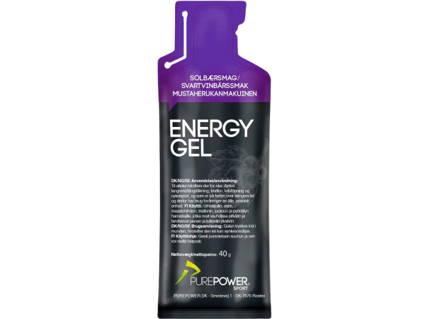 PurePower Energy Gel, Solbær