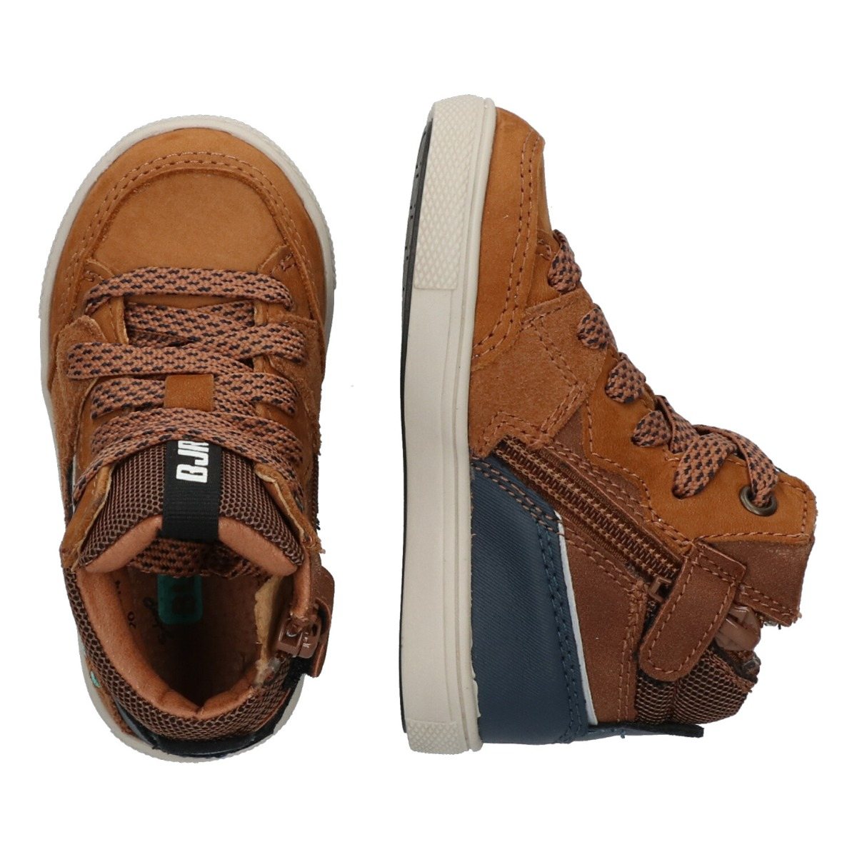 Liv Louw - Hoge Sneakers Bunnies Bruin