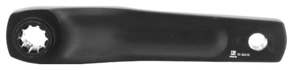 MANIVELLE DROITE   GAUCHE FSA 170mm NOIR ISIS POUR BOSCH ET PANASONIC SUR LEADER FOX CK-310