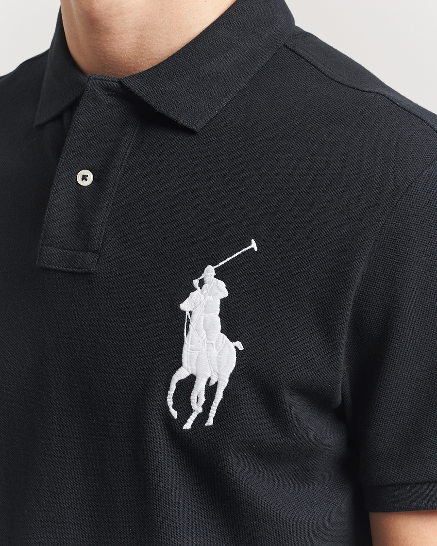 Polo Ralph Lauren Custom Fit Big Pony Polo Polo Black